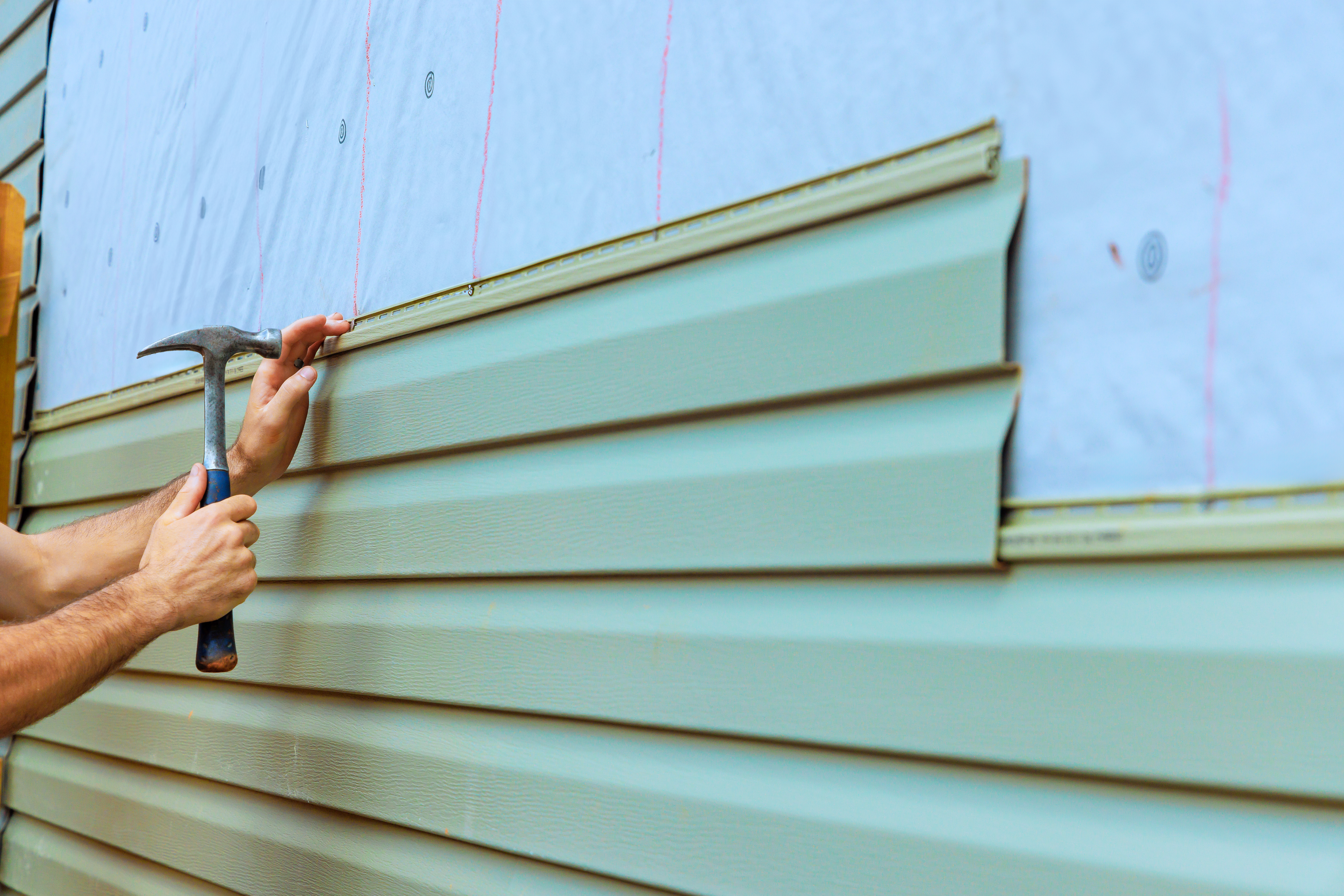 Siding installation